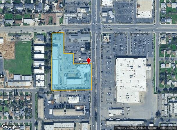 4151 N Blackstone Ave, Fresno, CA Parcel Map
