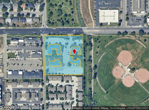  2800 Central Ave, Billings, MT Parcel Map