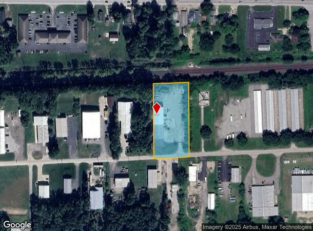  1320 3Rd St, Osceola, IN Parcel Map