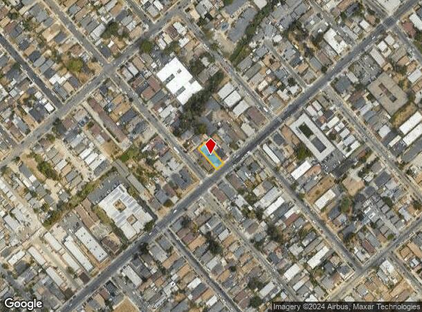  2111 Seminary Ave, Oakland, CA Parcel Map