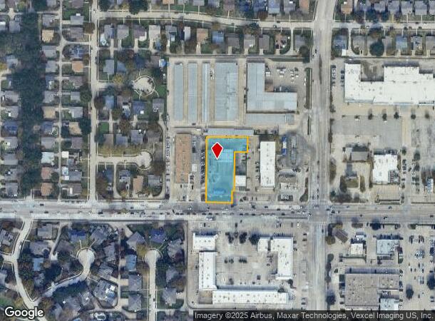  1171 W Parker Rd, Plano, TX Parcel Map