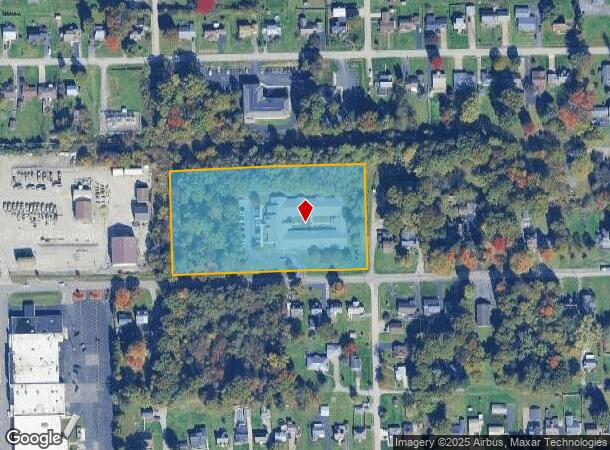 22 W Clen Moore Blvd, New Castle, PA Parcel Map