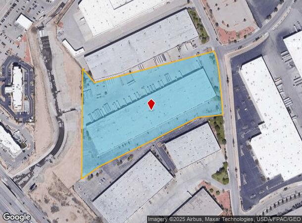  12120 Esther Lama Dr, El Paso, TX Parcel Map