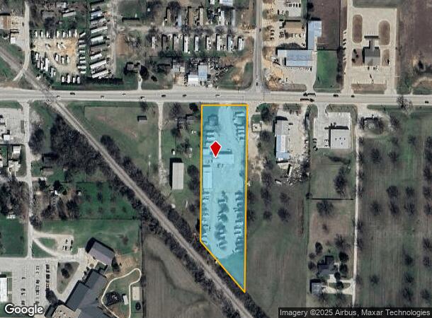  538 E Rock Island Ave, Boyd, TX Parcel Map