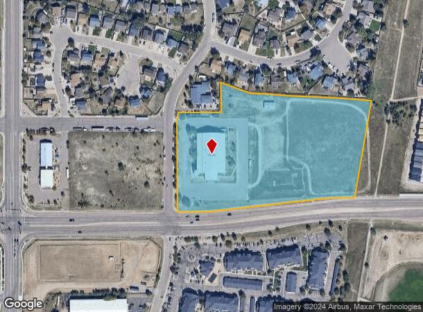  2525 Canada Dr, Colorado Springs, CO Parcel Map