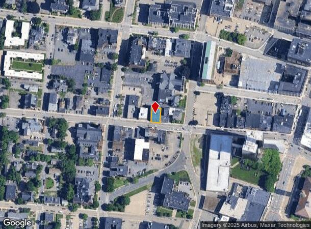  87 Pleasant St, Worcester, MA Parcel Map