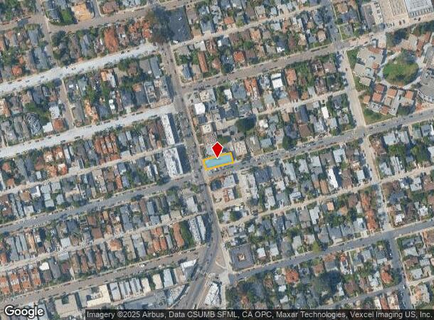 504 Nautilus St, La Jolla, CA Parcel Map