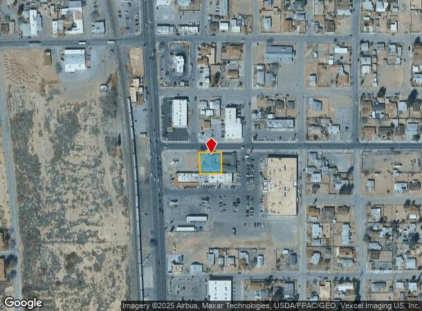 101 Franklin St, Anthony, TX Parcel Map