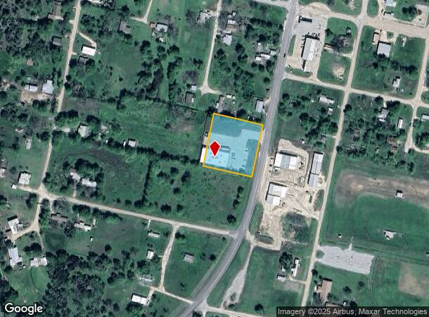 605 Harris, Morgan, TX Parcel Map