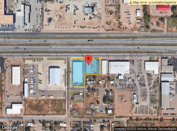  708 Se Loop 289, Lubbock, TX Parcel Map