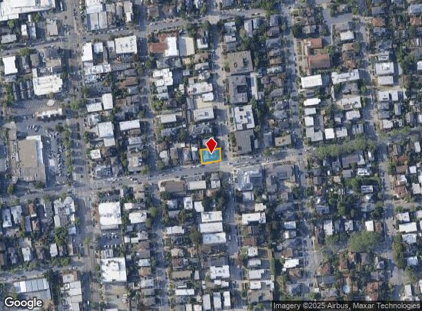  1550 Oxford St, Berkeley, CA Parcel Map