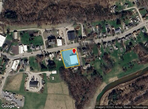  126 E Main St, Big Run, PA Parcel Map