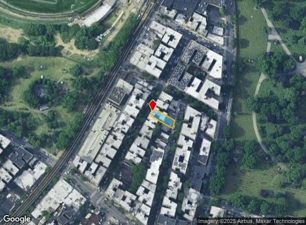  3544 Dekalb Ave, Bronx, NY Parcel Map