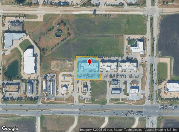 2281 E University Dr, Prosper, TX Parcel Map