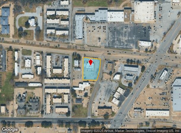  1000 W Pioneer Pky, Arlington, TX Parcel Map