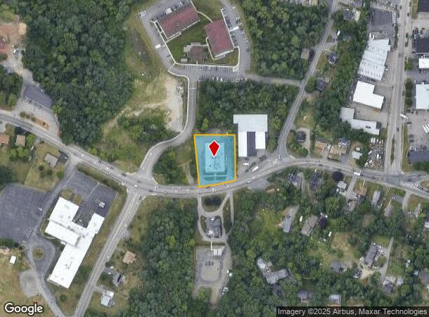 1749 Central St, Stoughton, MA Parcel Map