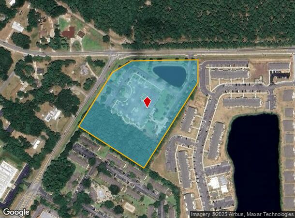  890 Scranton Rd, Brunswick, GA Parcel Map
