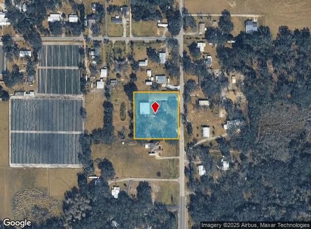 2251 Fritzke Rd, Dover, FL Parcel Map