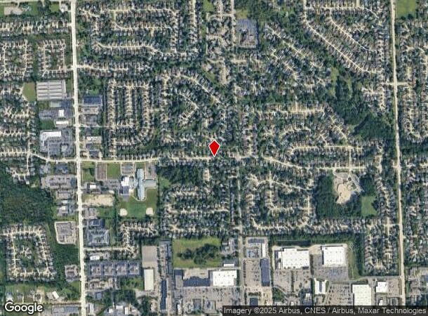 Canton Center Rd N, Canton, MI Parcel Map