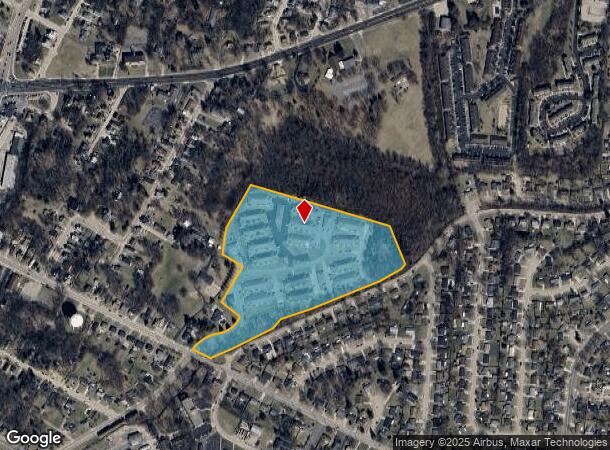  E Fourth St, Franklin, OH Parcel Map