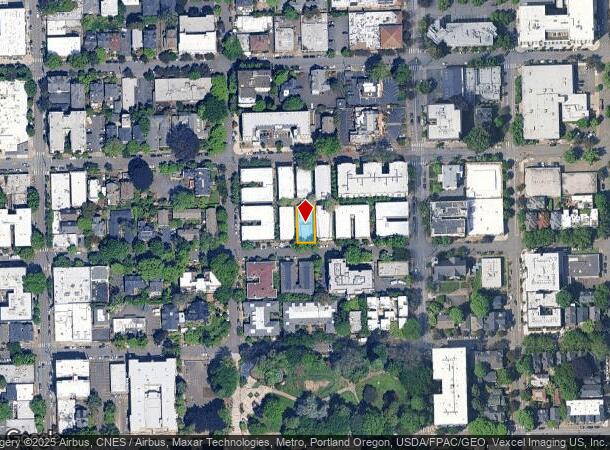  1953 Nw Irving St, Portland, OR Parcel Map
