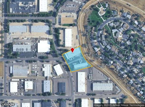  1790 Jasper St, Aurora, CO Parcel Map