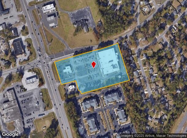  2316 N College Rd, Wilmington, NC Parcel Map