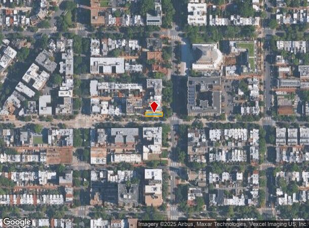  1601 R St Nw, Washington, DC Parcel Map