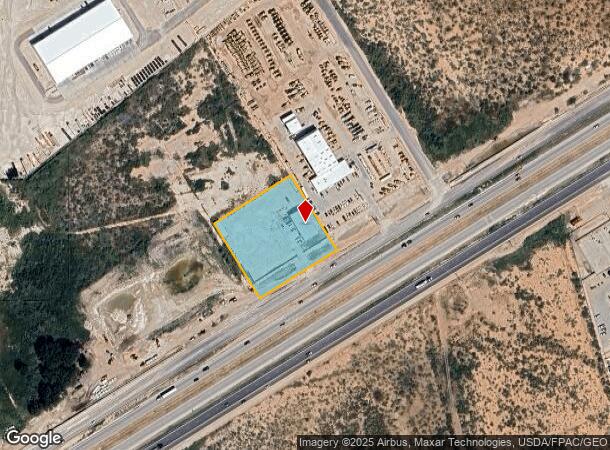  7251 W Interstate 20, Midland, TX Parcel Map
