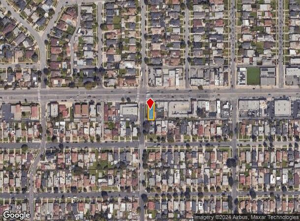  3956 W Slauson Ave, Los Angeles, CA Parcel Map