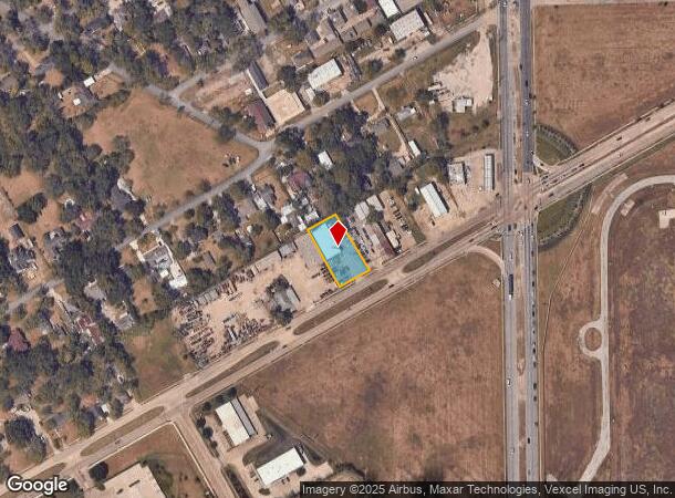  7403 Airport Blvd, Houston, TX Parcel Map