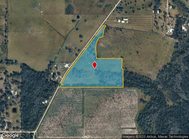  5596 Nw Oak Hill Ave, Arcadia, FL Parcel Map