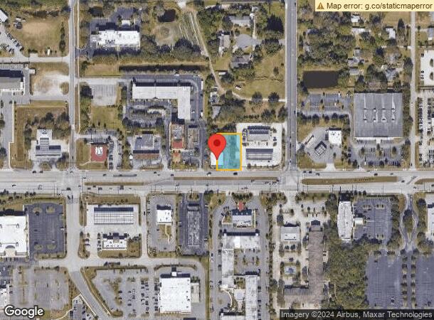  4450 W New Haven Ave, Melbourne, FL Parcel Map