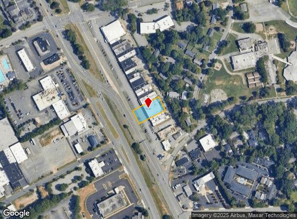  2138 Lawndale Dr, Greensboro, NC Parcel Map