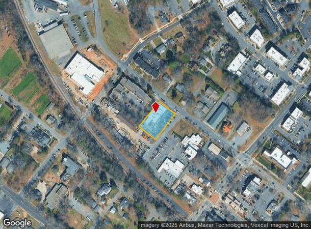  201 W Matthews St, Matthews, NC Parcel Map
