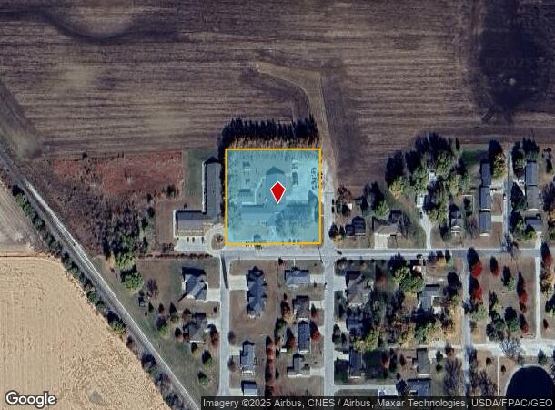 203 4Th St Nw, West Bend, IA Parcel Map