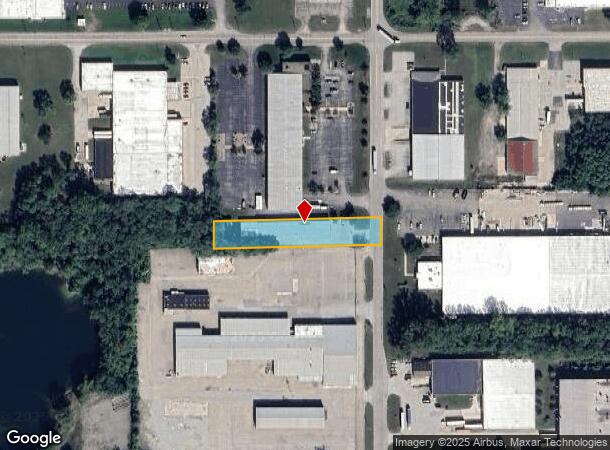 631 Collins Rd, Elkhart, IN Parcel Map