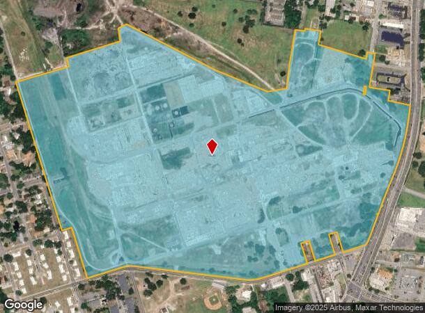  2801 Cook St, Brunswick, GA Parcel Map