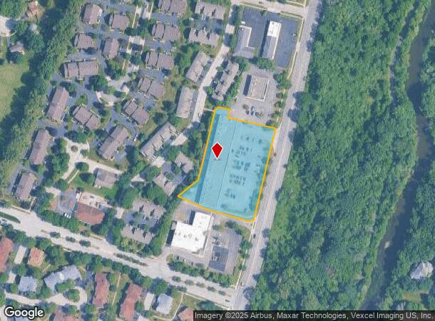  3 N Washington St, Naperville, IL Parcel Map