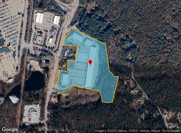  1007 South St, Wrentham, MA Parcel Map