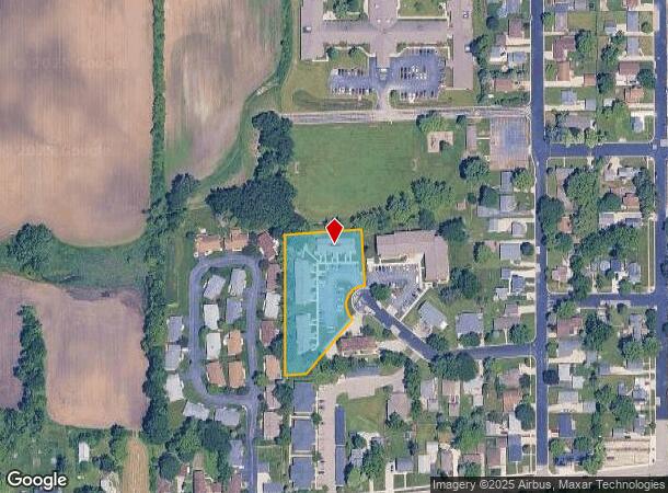  1410 Park Pl, Union Grove, WI Parcel Map