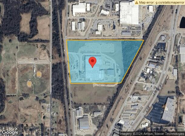  1501 N Industrial Blvd, Claremore, OK Parcel Map