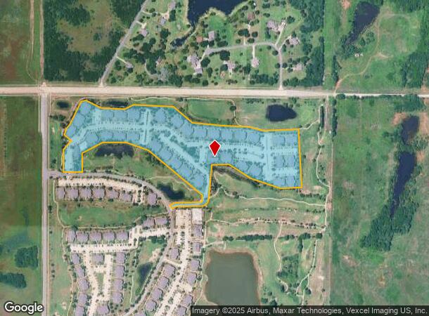 3600 E Cedar Lane Rd, Norman, OK Parcel Map