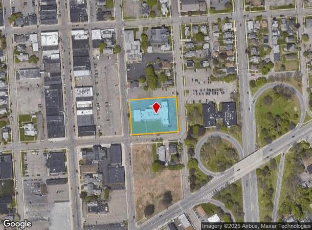  1401 Broad St, Endicott, NY Parcel Map