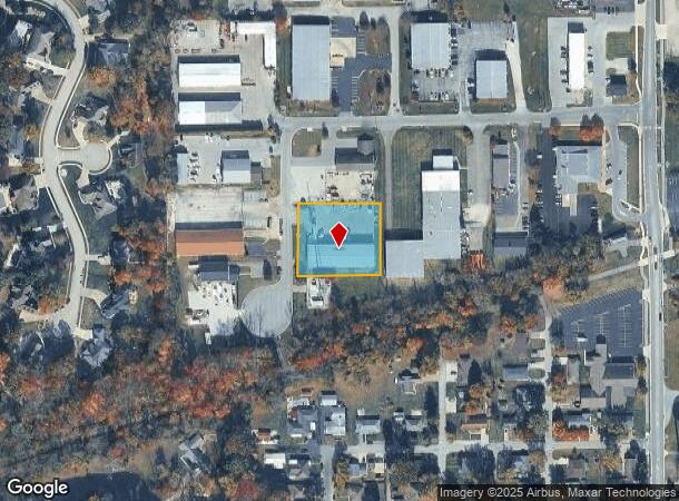  689 Tower Rd, Plainfield, IN Parcel Map