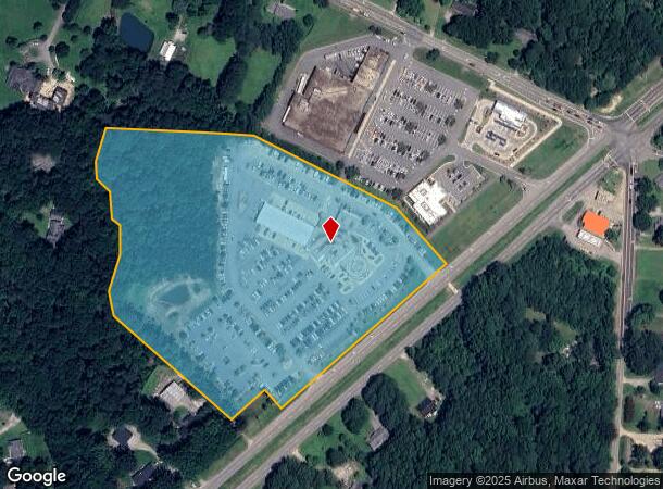  3217 N Main St, Fuquay Varina, NC Parcel Map