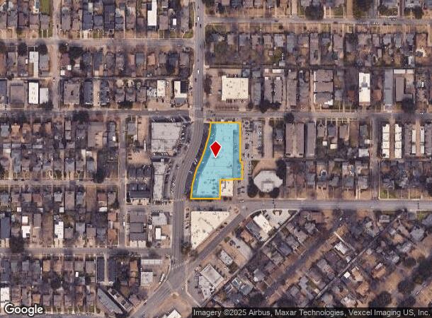  1904 Skillman St, Dallas, TX Parcel Map