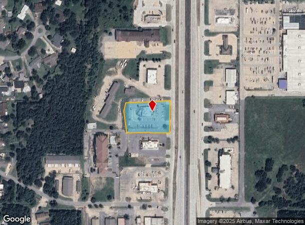  617 S George Nigh Expy, Mcalester, OK Parcel Map