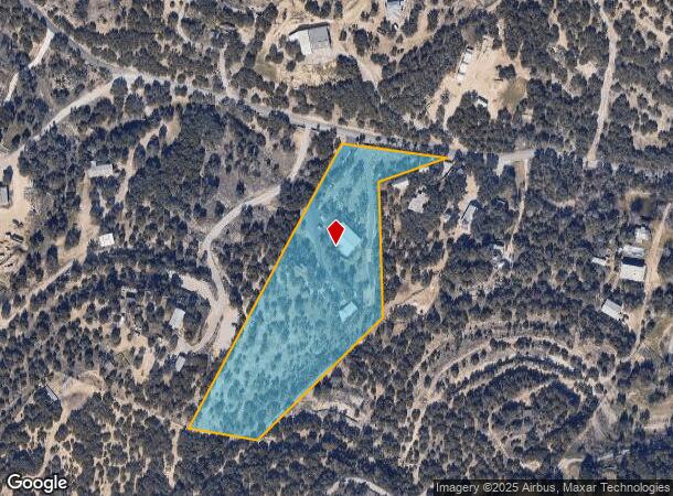  21201 Kathy Ln, Spicewood, TX Parcel Map