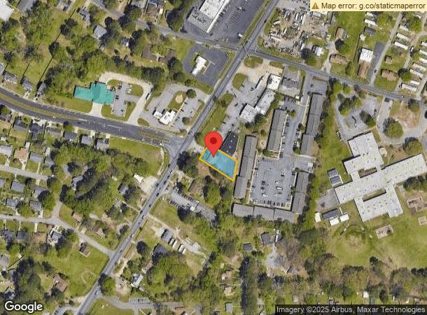  1061 George Washington Hwy N, Chesapeake, VA Parcel Map